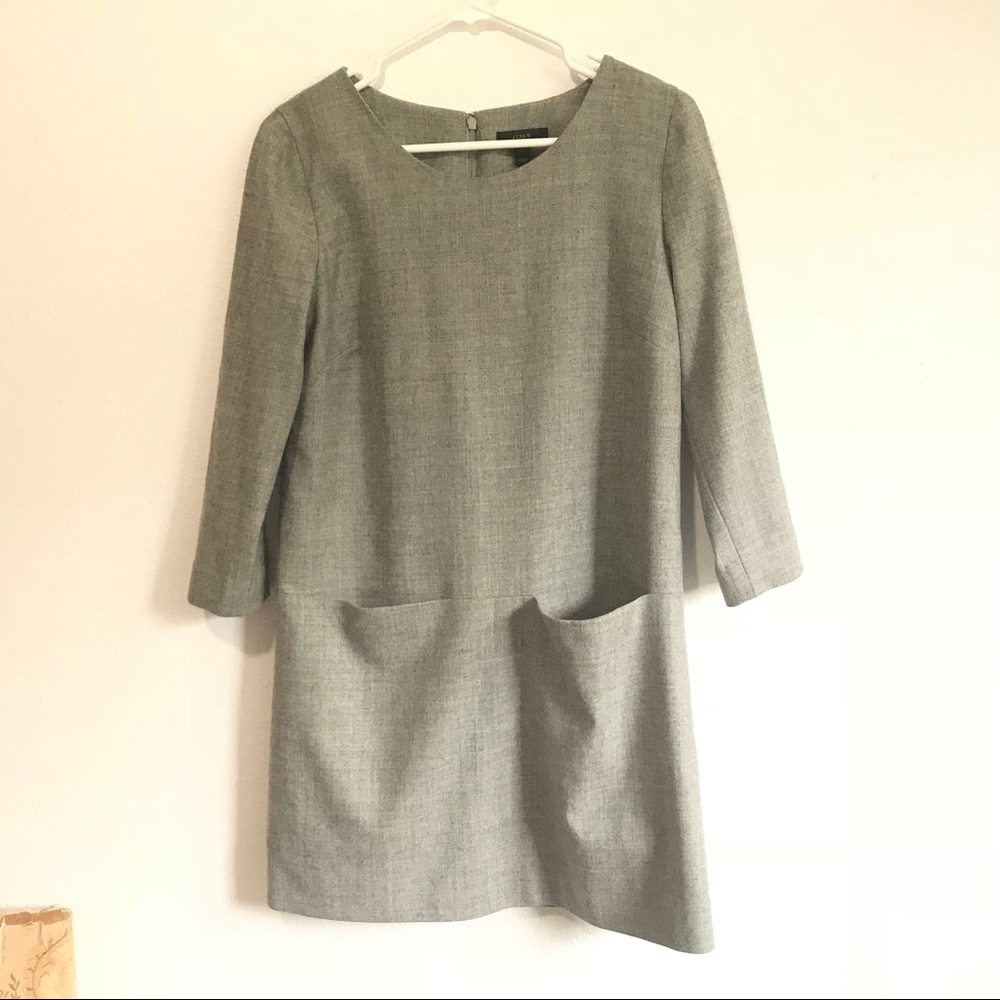 Jcrew Jules Dress in heathered  wool - Size 2
